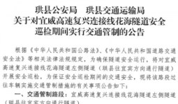 宜宾这条“ 花海隧道 ”，将实行交通管制！
