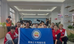 大观楼街道新联会组织开展“粽香四溢 情满清华”活动