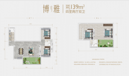 宜宾江河墅俯瞰江景房实得5000元/平的江景跃层