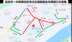禁止所有车辆通行和停放！涉及宜宾这些学校附近道路！