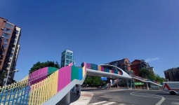 宜宾城市内环线“上新”！彩色景观天桥太好看了，快来打卡！