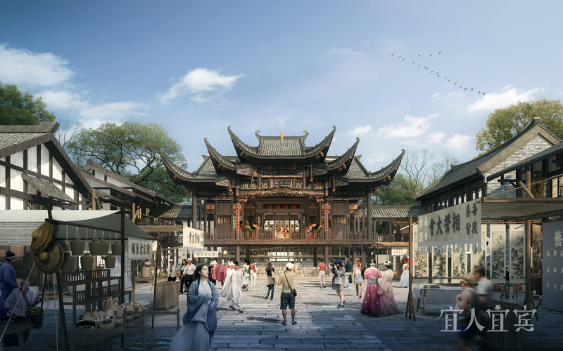 提信心 拼经济丨五粮液501古窖池中国白酒文化圣地项目一标段6月底完工